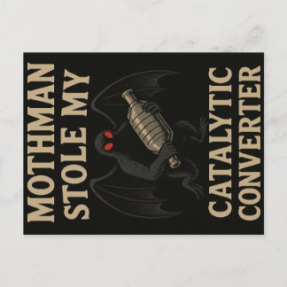 Mothman Cryptid Postcard