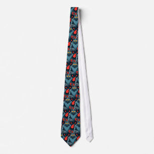 Mothman - Cryptid West Virginia Cryptozoology Tie