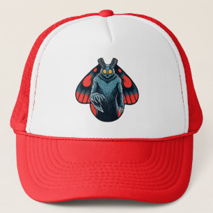 Mothman - Cryptid West Virginia Cryptozoology Trucker Hat