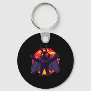 Mothman Cute Cryptid Creatures Point Pleasant WV R Key Ring