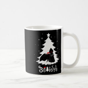 Mothman Flatwoods Monster Christmas Believe Funny  Coffee Mug