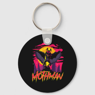 Mothman Movie Fun Cryptid Halloween Myth Monster C Key Ring