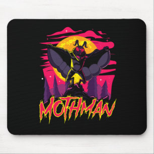 Mothman Movie Fun Cryptid Halloween Myth Monster C Mouse Pad