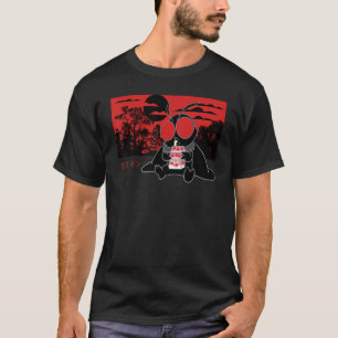 Mothman Strawberry Milk Shake Carton T-Shirt