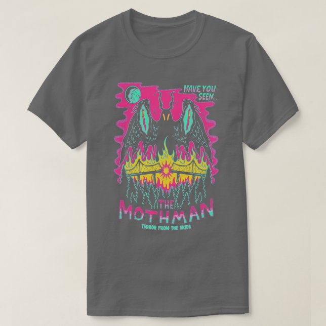 Mothman TShirt Gift For Fans (Design Front)