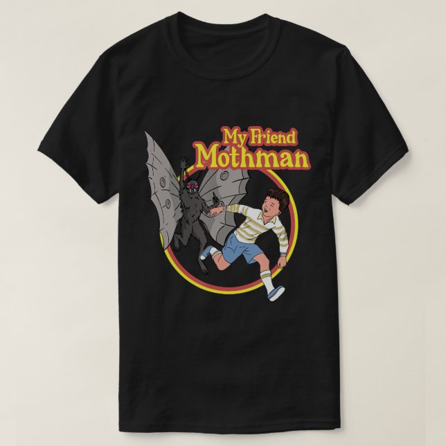 Mothman Vintage T-Shirt (Design Front)