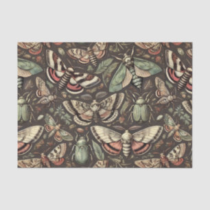 Moths and Beetles Tissue Paper Nature-Inspired