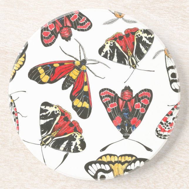 Moths Coaster (Front)