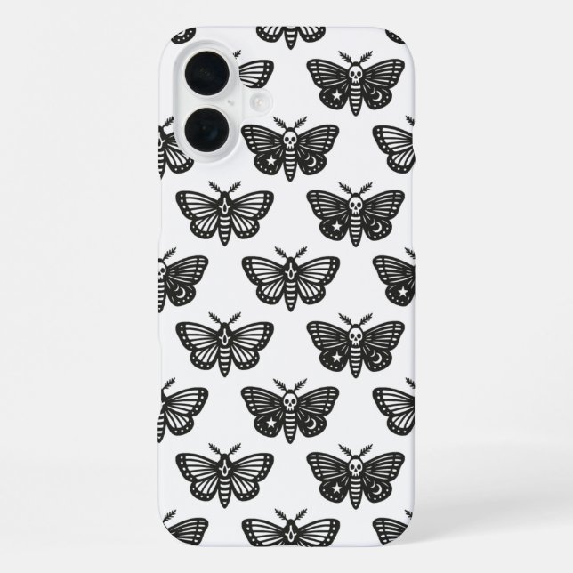Moths iPhone Case (Back)