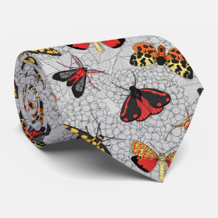 Moths on hydrangea tie