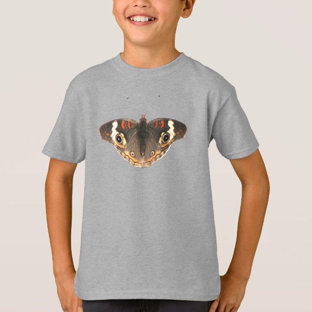 Moths wing pattern of a snakes head T-Shirt (Front)
