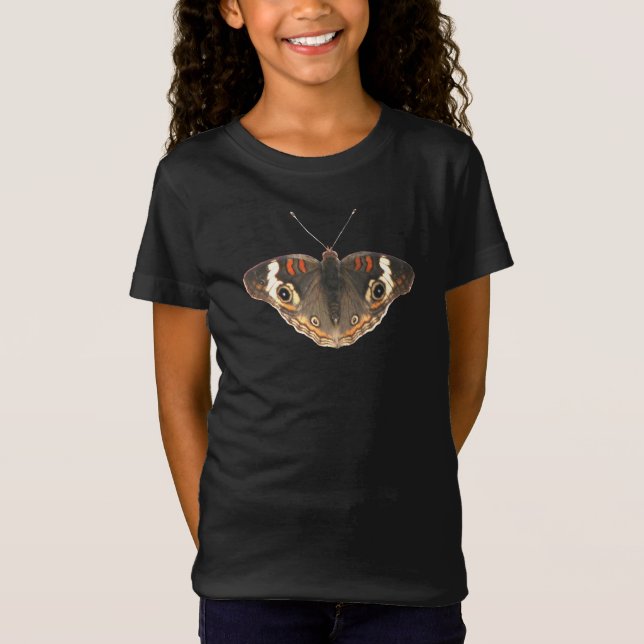Moths wing pattern of a snakes head T-Shirt (Front)