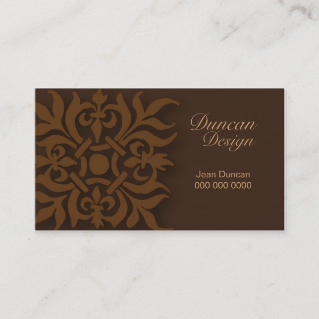 Motif--Card 2 Business Card (Front)