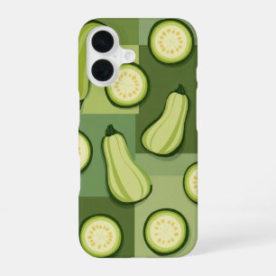 Motif Courgettes Vintage iPhone 16 Case