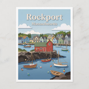 Motif No. 1 Rockport Massachusetts Postcard