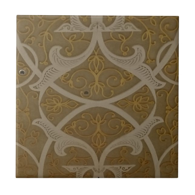 Motif Small (4.25" x 4.25") Ceramic Photo Tile (Front)