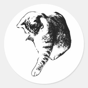 Motion in a Whisper Classic Round Sticker