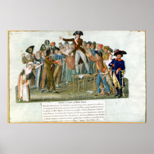 Motion in the Garden of the Palais-Royal Poster