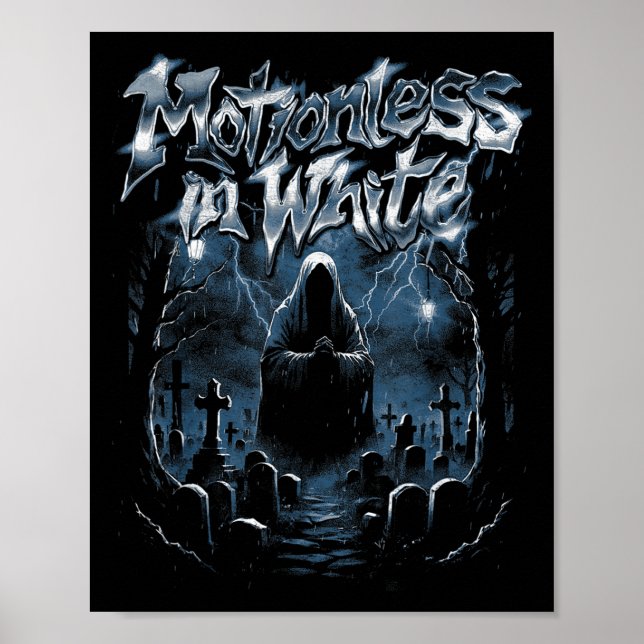Motionless In White - Official Merchandise - Fear  Poster (Front)