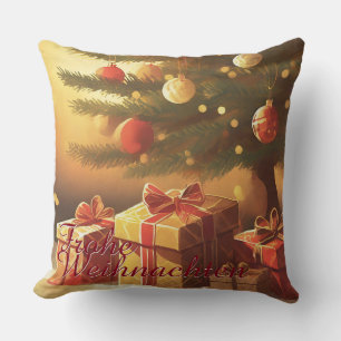 Motiv, mit Geschenken unterm Weihnachtsbaum 37016 Cushion