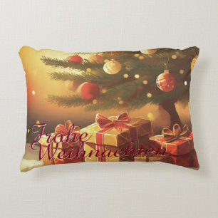 Motiv, mit Geschenken unterm Weihnachtsbaum 37016 Decorative Cushion