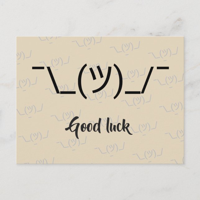 Motivacional Meme Postcard (Front)