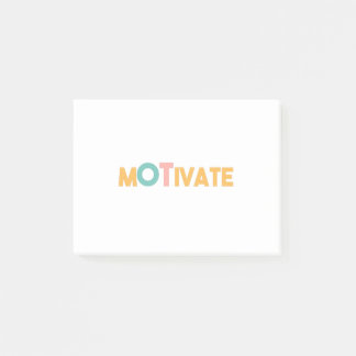MOTIVATE POST-IT NOTES
