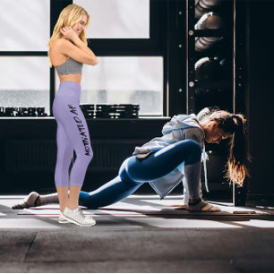 Motivated AF Woman's Exercise Capri Leggings