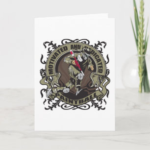 Motivated Paintball Card