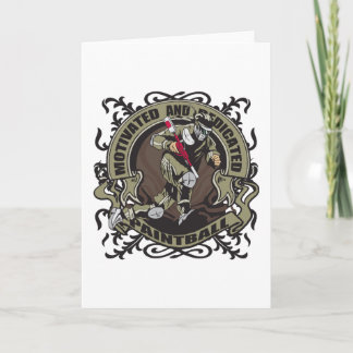 Motivated Paintball Card