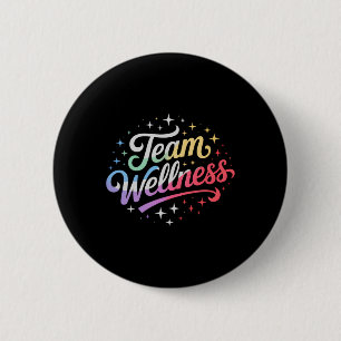 Motivated Team Wellness P.e Gym Ninja Workout Pt C 6 Cm Round Badge