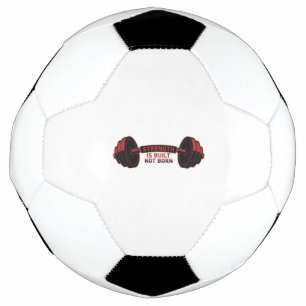 Motivating cap for lovers of gym and soccer ball
