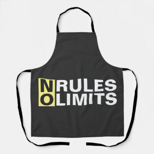 Motivating No Rules No Limits Apron