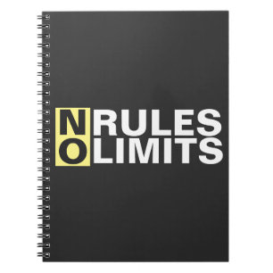 Motivating No Rules No Limits Notebook