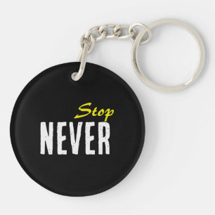 Motivation Acrylic Keychain – Minimal Design