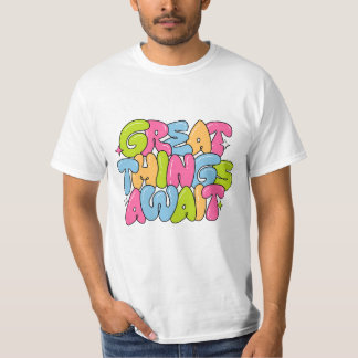 Motivation Colourful Bubble T-Shirt
