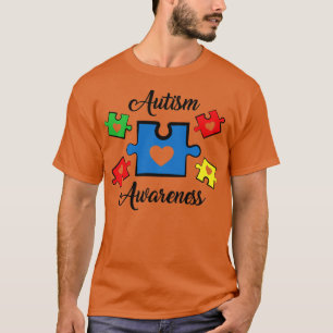 Motivation Cool Support Autism Awareness Day Mum o T-Shirt