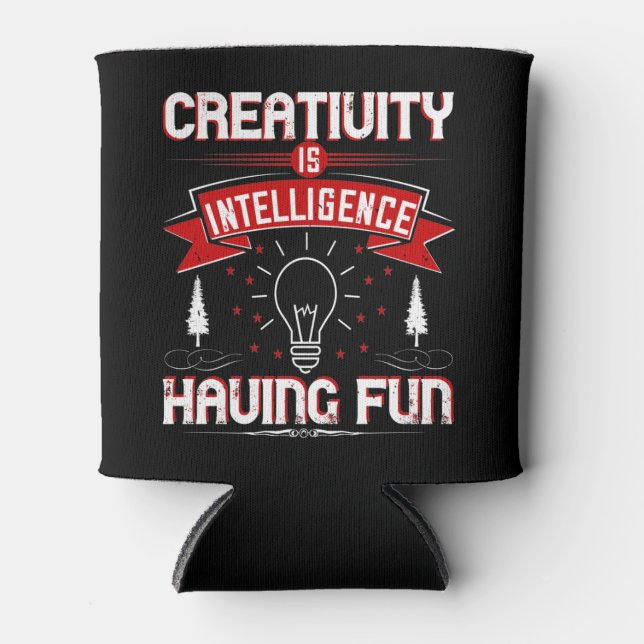 Motivation - Creativity Is Intelligence Can Cooler (Front)