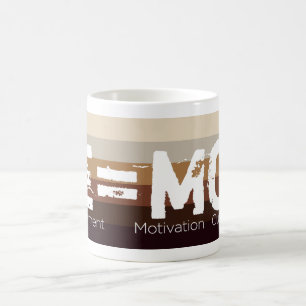 Motivation + Curiosity² = Adventure Coffee Mug