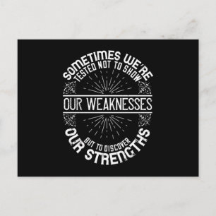 Motivation - Discover Our Strengths Postcard