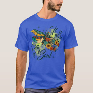 Motivation Faith Peace Religious It is Well with M T-Shirt