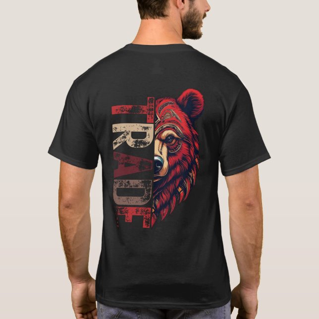 Motivation | Forex mindset | Bear T-Shirt (Back)