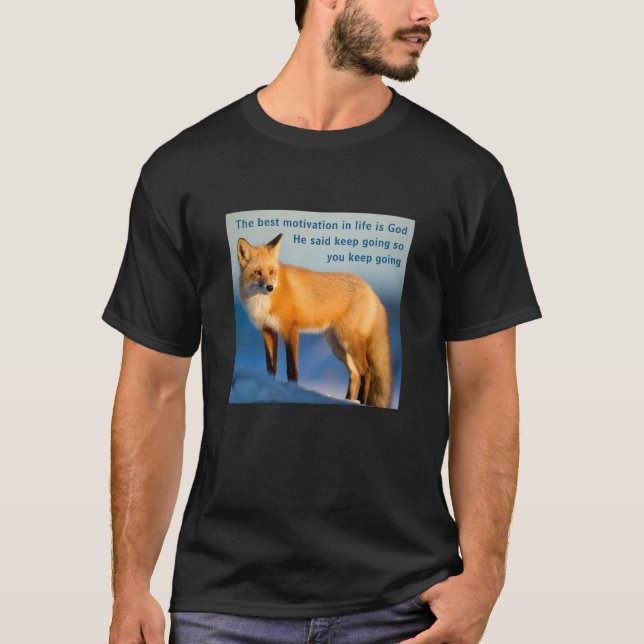 Motivation in Life (dark) T-Shirt (Front)