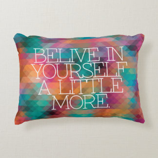 Motivation, inspiration, words of wisdom. quotes decorative cushion