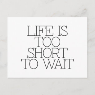 Motivation, inspiration, words of wisdom. quotes postcard