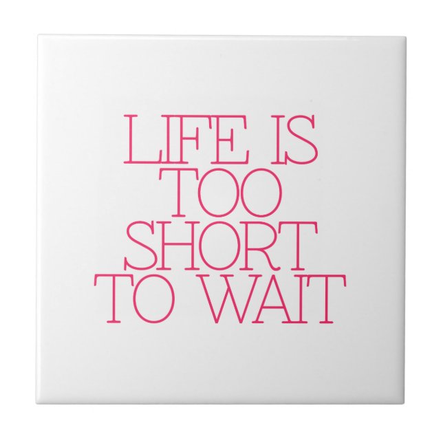 Motivation, inspiration, words of wisdom. quotes tile (Front)