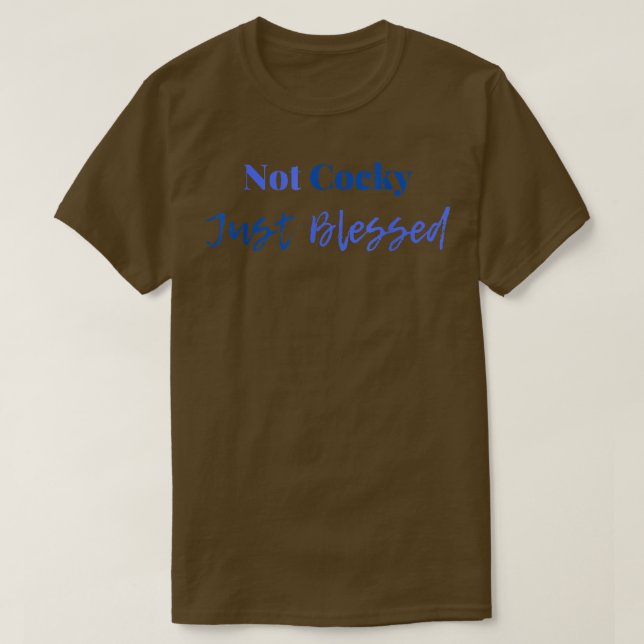 Motivation just blessed  T-Shirt (Design Front)