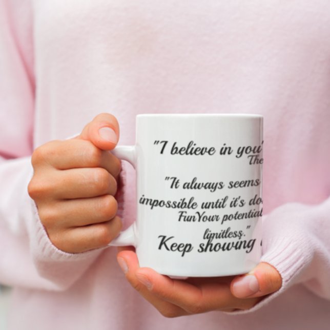 Motivation  l believe in you  mug (Creator Uploaded)