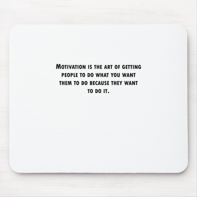 Motivation Mouse Pad (Front)