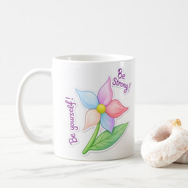 Motivation mug (With Donut)